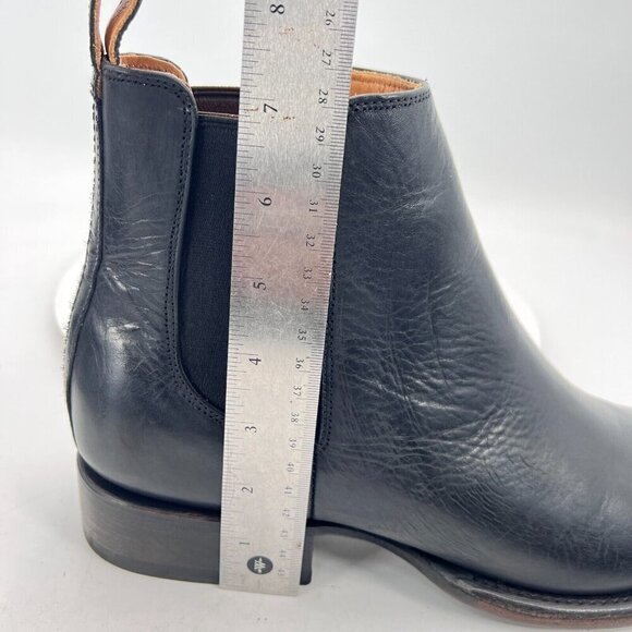 Freebird Palmer Men Size 11 9969 Black Leather Side Elastic Pull On Chelsea boot - Picture 15 of 16